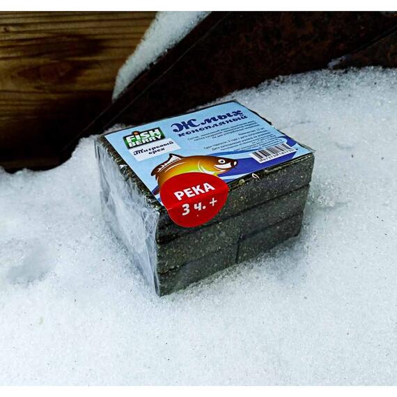 Fishberry Жмых конопляный Макуха "Тигровый орех. Река 3 часа+" 12шт, фото , изображение 2