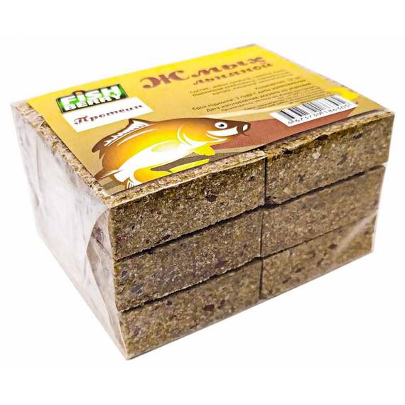 Fishberry Жмых льняной Макуха "Протеин" 12шт, фото 