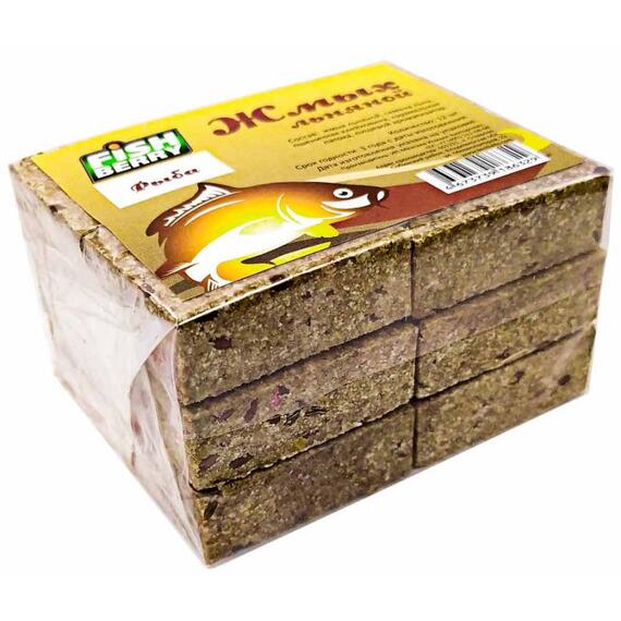 Fishberry Жмых льняной Макуха "Рыба" 12шт, фото 