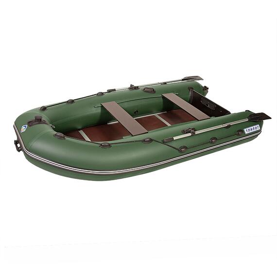 Лодка моторная килевая Пилот 300 ЖС, Цвет: Зелёный, Материал: Армированный ПВХ, фото 