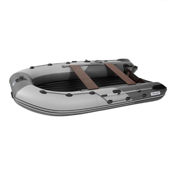 Лодка моторная килевая Пилот 300 НД НД, Цвет: серый/тёмно-серый, фото 