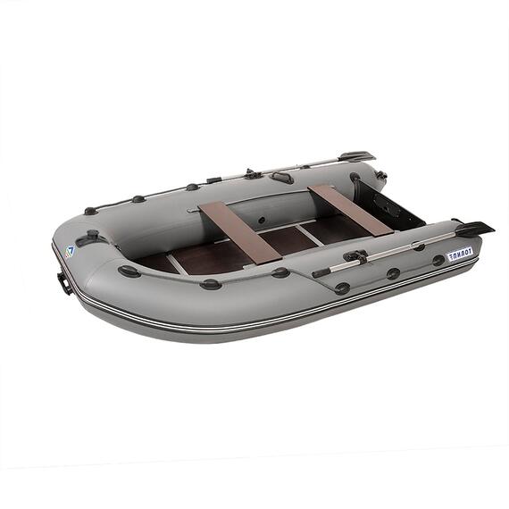 Лодка моторная килевая Пилот 320 ЖС, Цвет: серый, Материал: Армированный ПВХ, фото 