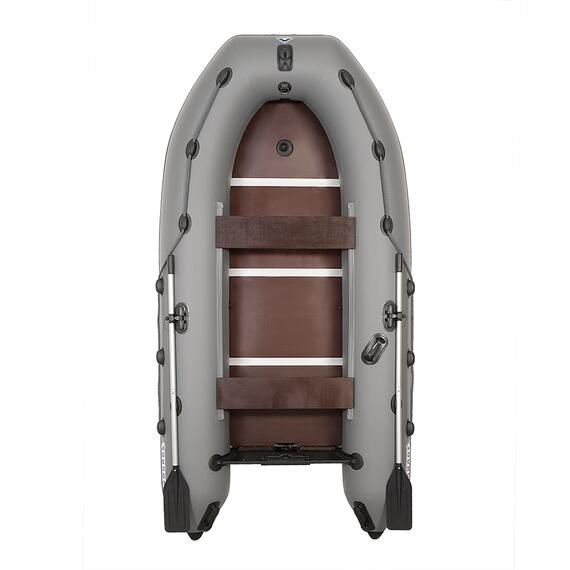Лодка моторная килевая Пилот 320 ЖС, Цвет: серый, Материал: Армированный ПВХ, фото , изображение 2