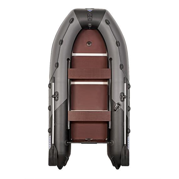 Лодка моторная килевая Пилот 320 ЖС, Цвет: серый/чёрный, Материал: Армированный ПВХ, фото , изображение 2