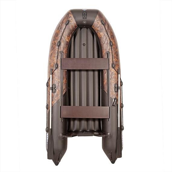 Лодка моторная килевая Пилот 320 НД НД, Цвет: камуфляж/чёрный, фото , изображение 2