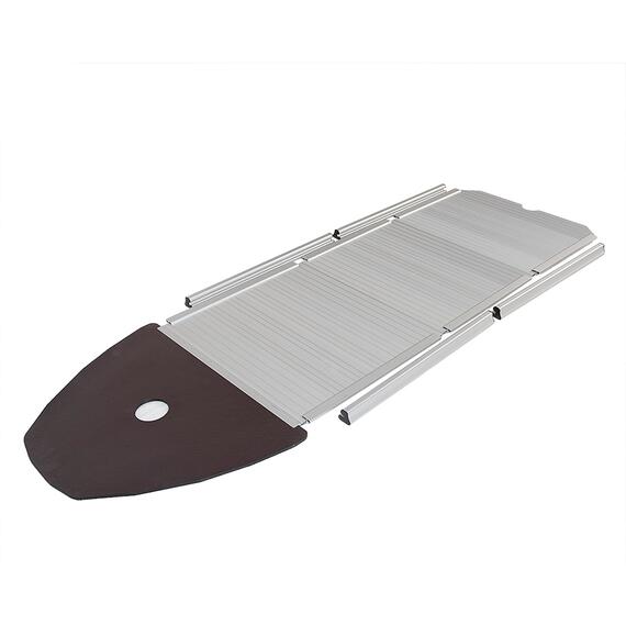 Лодка моторная килевая Пилот 330 AL, Цвет: серый/синий, фото , изображение 5