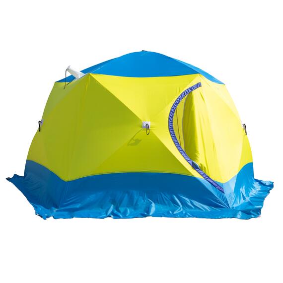 Палатка зимняя СТЭК ЧУМ 3-местная "Т" 3-х слойная, фото , изображение 2