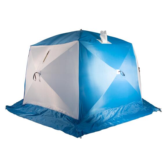 Палатка зимняя СТЭК ЧУМ 2-местная "Т" 3-х слойная, фото , изображение 3
