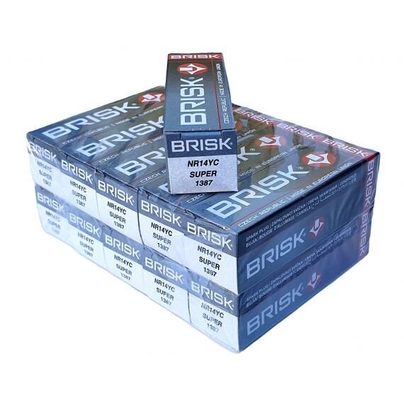 Свеча BRISK NR14YC аналог свечи NGK BR7HS-10, фото , изображение 2