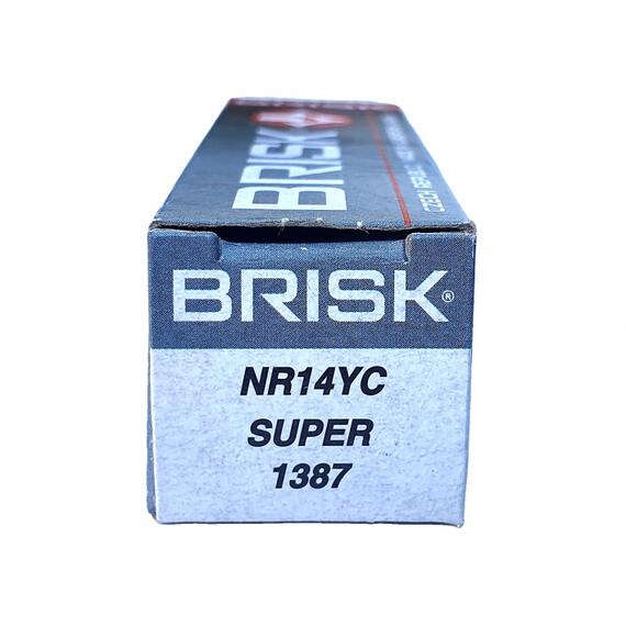 Свеча BRISK NR14YC аналог свечи NGK BR7HS-10, фото , изображение 4