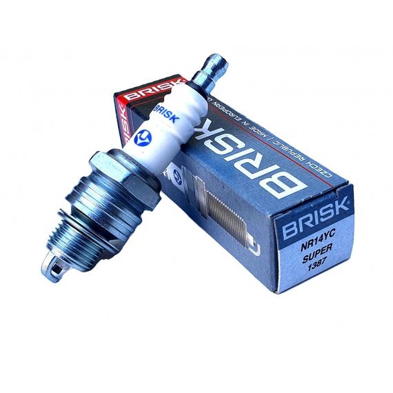 Свеча BRISK NR14YC аналог свечи NGK BR7HS-10, фото 