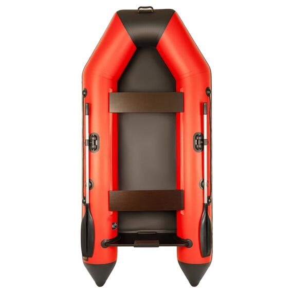 Надувная лодка Аква 2800 красный-черный, фото 