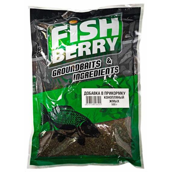 Добавка в прикормку "Жмых конопляный" 500 гр, фото 