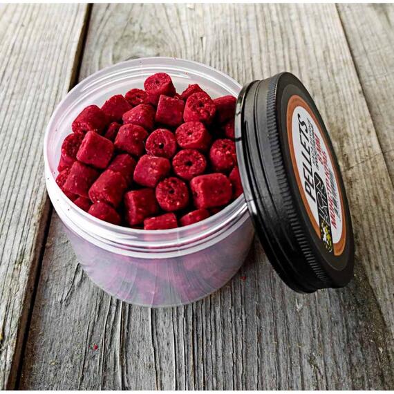 Lion baits Пеллетс насадочный просверленный "Монстр краб" 8мм 100гр, фото , изображение 3