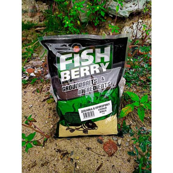 Добавка в прикормку "Соевый жмых" 1кг, фото , изображение 2