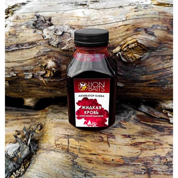 Активатор клева "Жидкая кровь консервированная" 300мл, фото , изображение 2