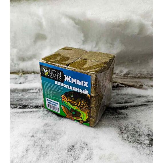 Lion baits Жмых конопляный Макуха "Топленое молоко" 20шт, Вкус: Топленое молоко, фото , изображение 2