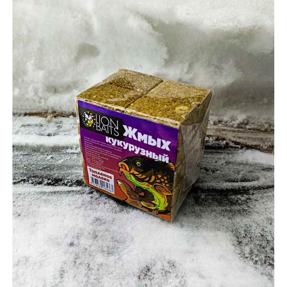 Lion baits Жмых кукурузный Макуха "Топленое молоко" 20шт, фото , изображение 2
