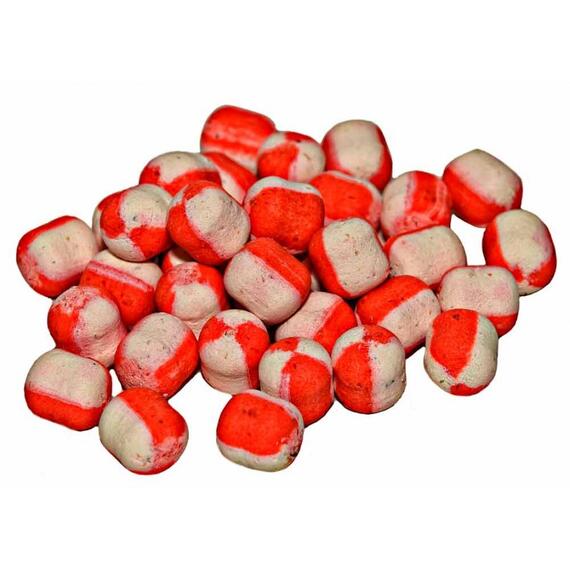 Бойлы нейтральной плавучести двухцветные (Wafters) "Земляника" 14мм, фото , изображение 3