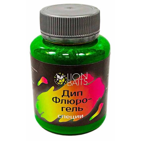 Lion Baits Дип Флюро-гель "Специи" 130 мл, фото 