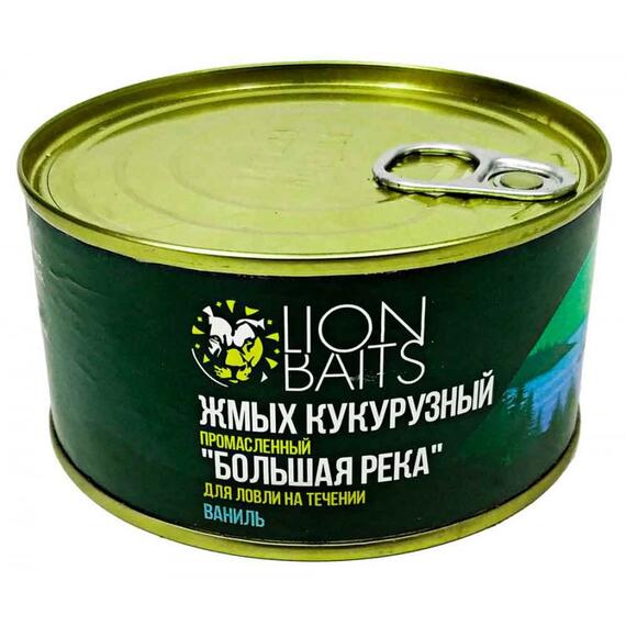 Жмых кукурузный промасленный "Большая река" Ваниль 10шт, фото 