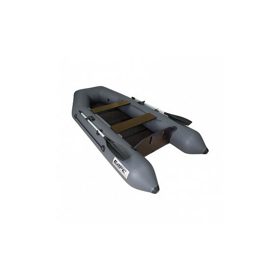 Надувная лодка ПВХ Барс 2900 Слань-книжка киль (графит), фото , изображение 3