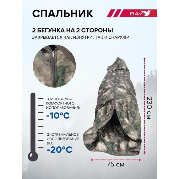 Спальный мешок Трансформер 5 Тактика мультикам -10 (300х145), фото , изображение 3