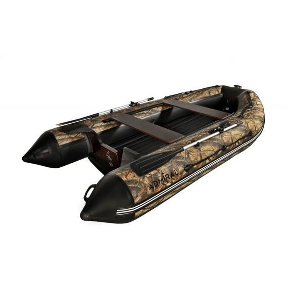Надувная лодка Адмирал 330 Comfort НДНД Камуфляж Лес, фото , изображение 4