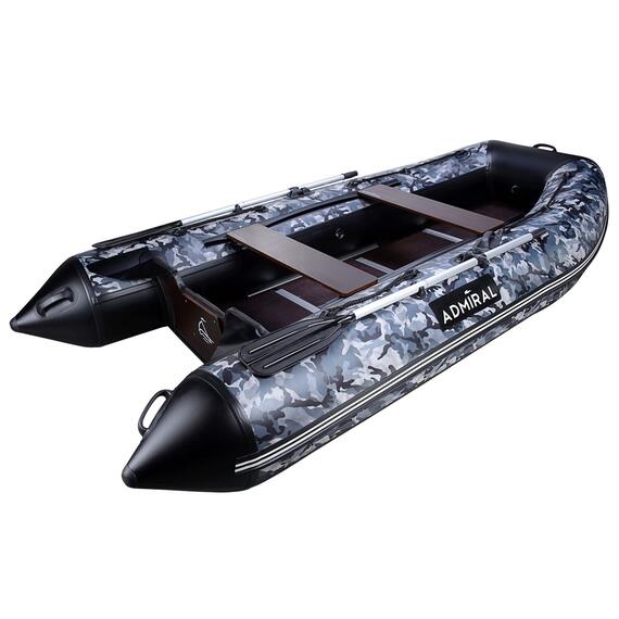 Надувная лодка Адмирал 335 Камуфляж Омон, фото 