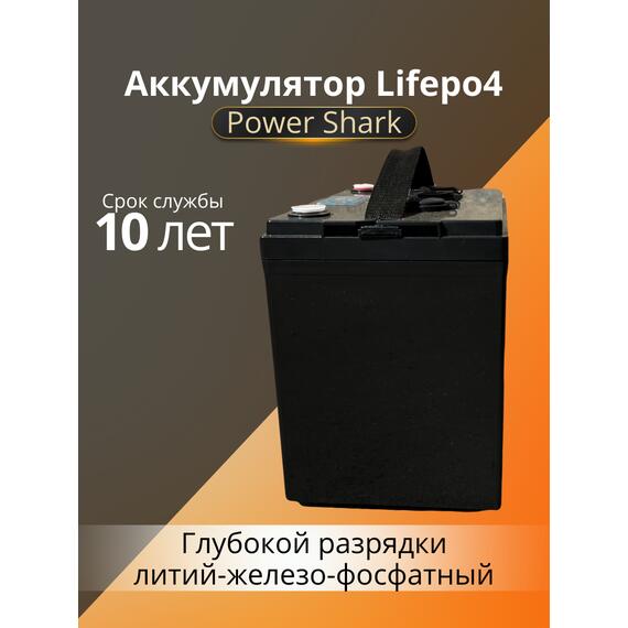 Аккумулятор Lifepo4 Power Shark 12V 100AH, фото , изображение 2