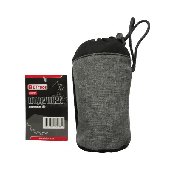 Подушка дорожная под шею BTrace Air (оранжевый/серый), фото , изображение 3