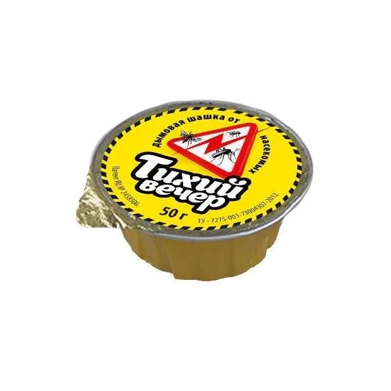 Дымовая шашка "Тихий вечер" Мини, инсектицидная, шт - 30 гр., фото 