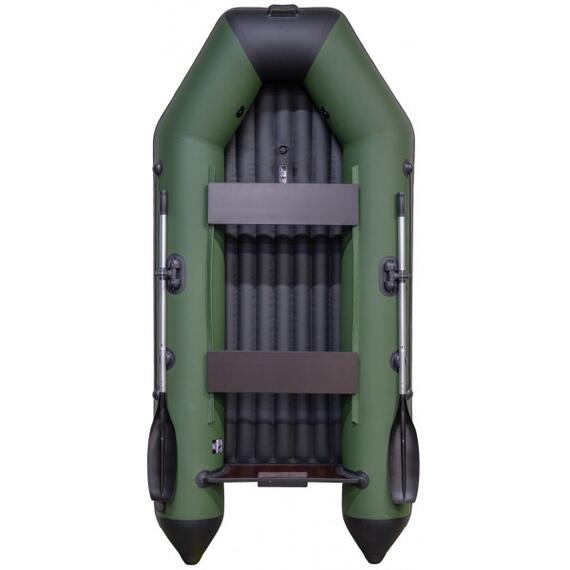 Надувная лодка Аква 2800 НДНД зеленый/черный, фото 