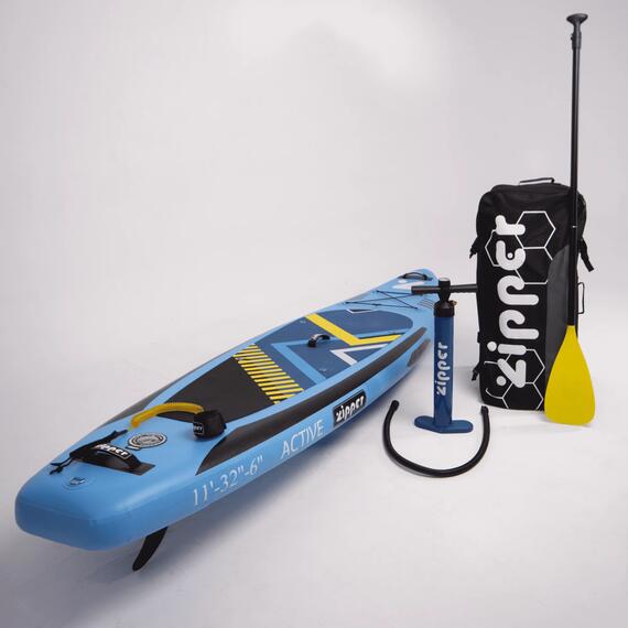 Надувная доска SUP Board (Сап Борд) ZIPPER ACTIVE 11', фото , изображение 2