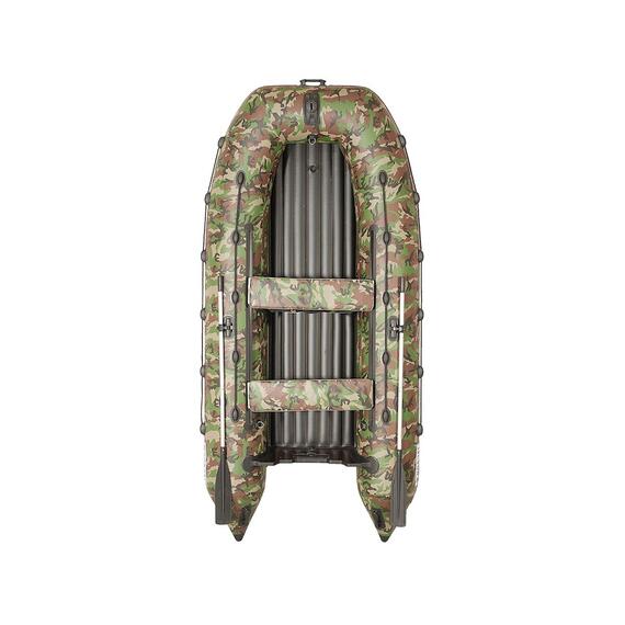 Лодка моторная килевая Ковчег 320 НДНД камуфляж зелёный, Расцветка: камуфляж зелёный, фото 