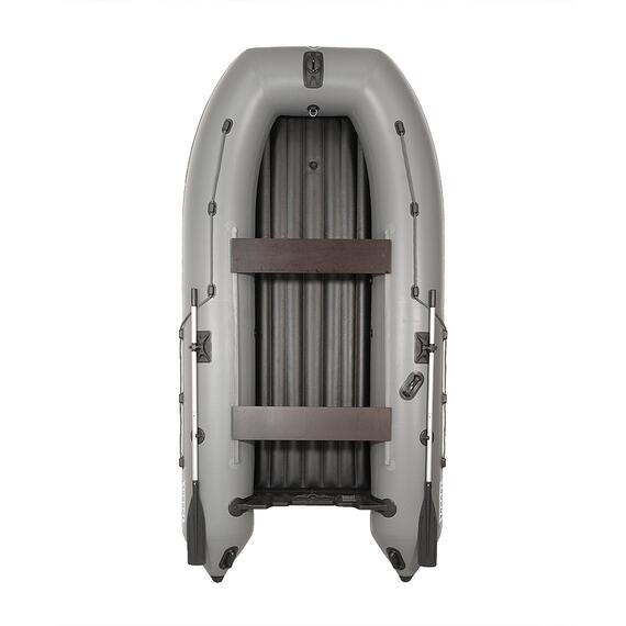 Лодка моторная килевая Пилот 380 НДНД серый, Расцветка: серый, фото , изображение 2