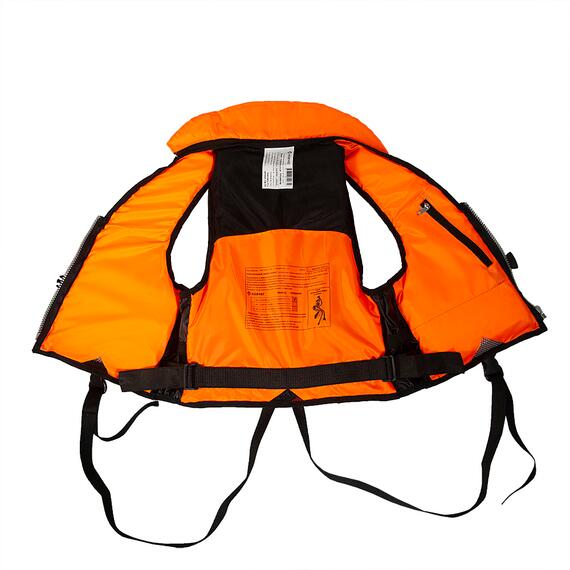 Жилет спасательный Ковчег Премиум 2XL-3XL до 115 кг оранжевый, фото , изображение 4
