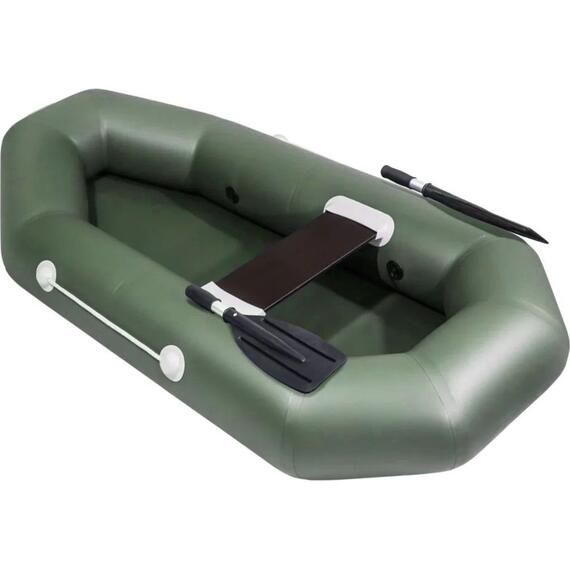 Надувная гребная лодка ПВХ Барс 200 (зеленый), фото , изображение 3