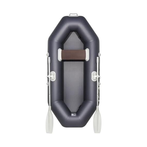 Надувная гребная лодка ПВХ Барс 230 (графит), фото 