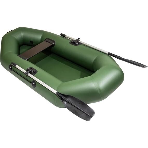 Надувная гребная лодка ПВХ Барс 230 (зеленый), фото , изображение 4