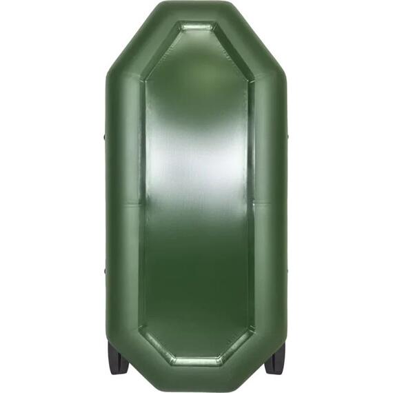 Надувная гребная лодка ПВХ Барс 260 (зеленый), фото , изображение 2