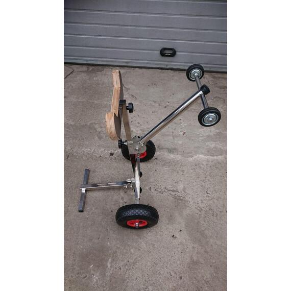 Тележка для лодочного мотора складная "ВОЛГА" Bay, фото , изображение 3