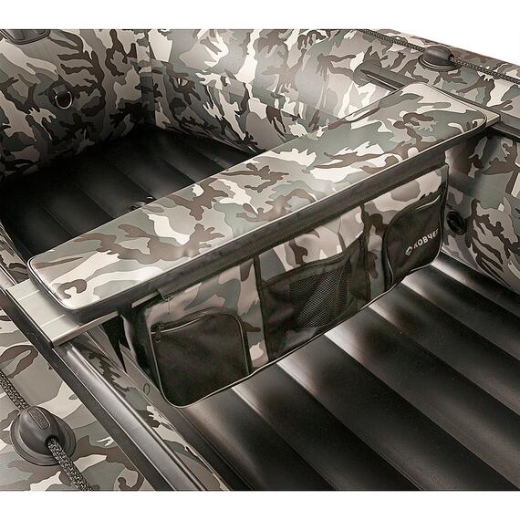 Лодка моторная килевая Ковчег 320 НДНД камуфляж серый, Расцветка: камуфляж серый, фото , изображение 5