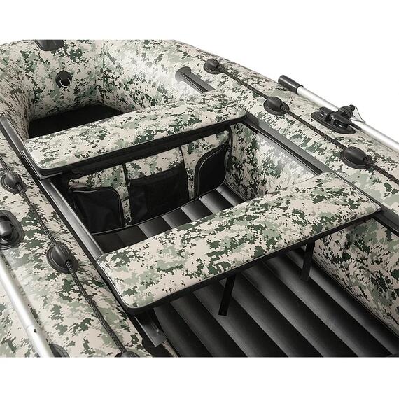 Лодка моторная килевая Ковчег 340 НДНД камуфляж пиксель, Расцветка: камуфляж пиксель, фото , изображение 6