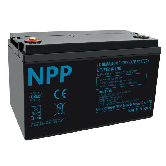 Аккумулятор NPP LIFEPO4 12.8 V 100 Ah, фото 