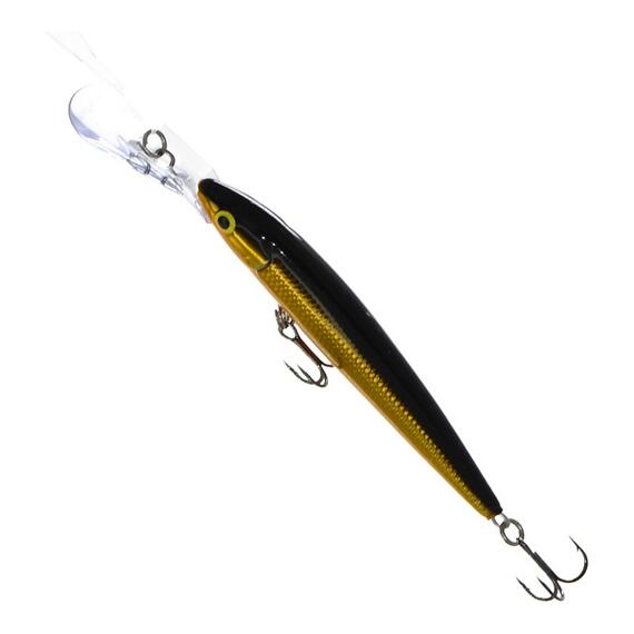 Воблер RAPALA Downdeep Husky Jerk 10, G, Цвет: G, Вес гр: 11, Длина, мм: 100 мм, фото , изображение 3