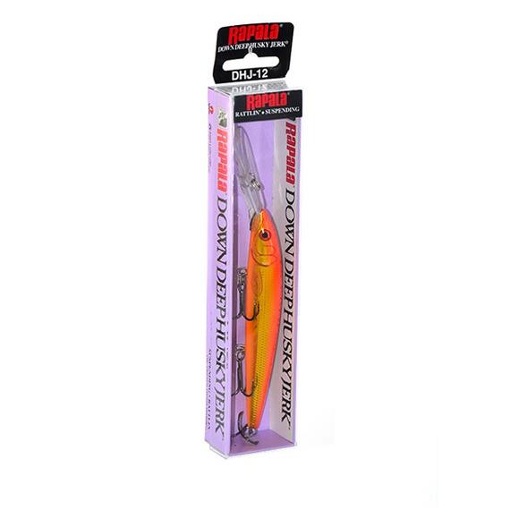 Воблер RAPALA Downdeep Husky Jerk 12, GF, Цвет: GF, Вес гр: 15, Длина, мм: 120 мм, фото , изображение 2