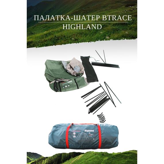 Палатка-шатер BTrace Highland, фото , изображение 3
