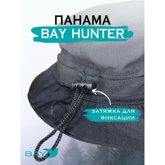 Шапка-панама Bay 60/62 черный, Размер: 60/62, Расцветка: черный, фото , изображение 4