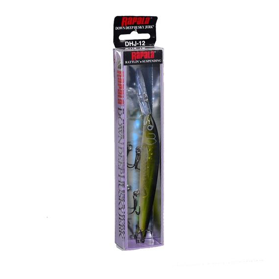 Воблер RAPALA Downdeep Husky Jerk 12, OGH, Цвет: OGH, Вес гр: 15, Длина, мм: 120 мм, фото , изображение 2